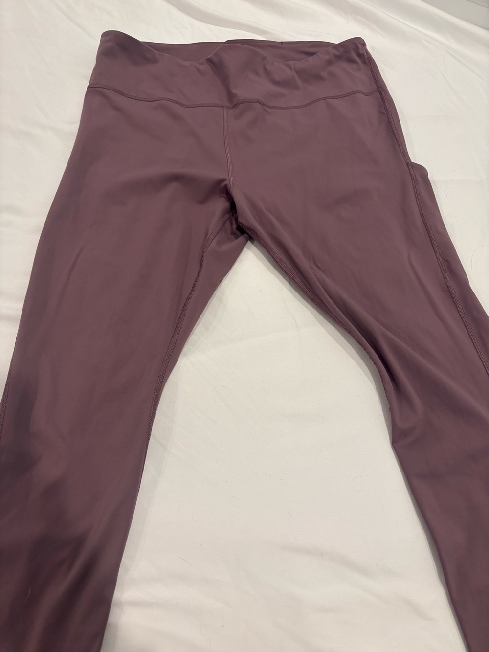 Athleta Salutation Stash Pocket 7/8 Tight XL Mauve